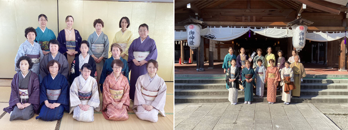 富山きもの学院講師一同